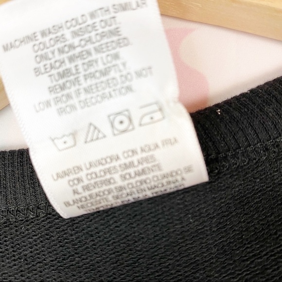 NEW Disney Black Mickey Minnie Mouse Sweater XL - Picture 7 of 8